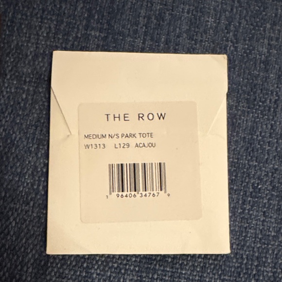 The Row Medium North South Park Tote in dark brown (acajou) - Picture 6 of 7